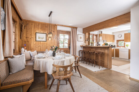Chalet Ursin | Küche - Essbereich